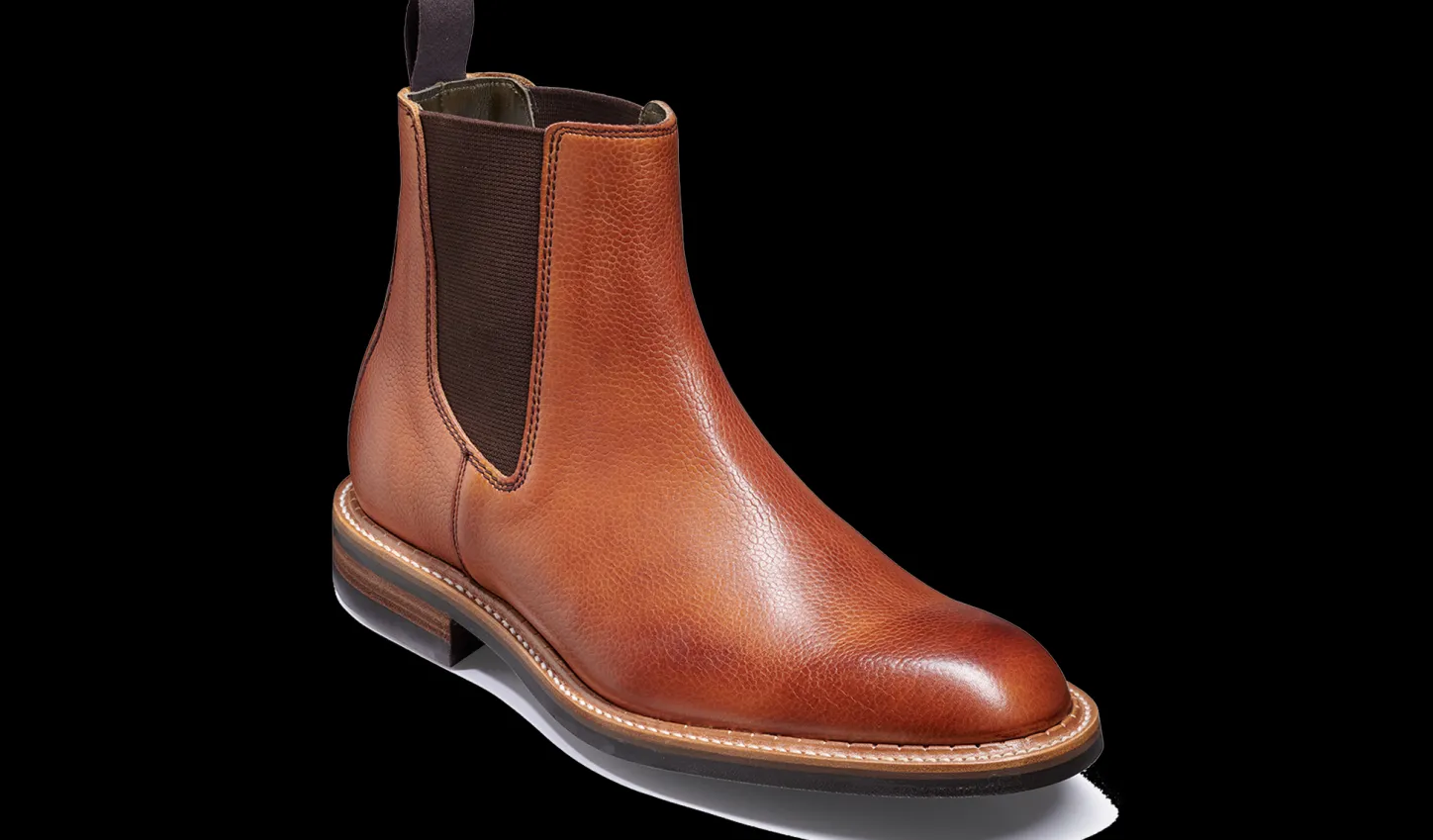 Online Harrowick - Rosewood Grain Mens Boots