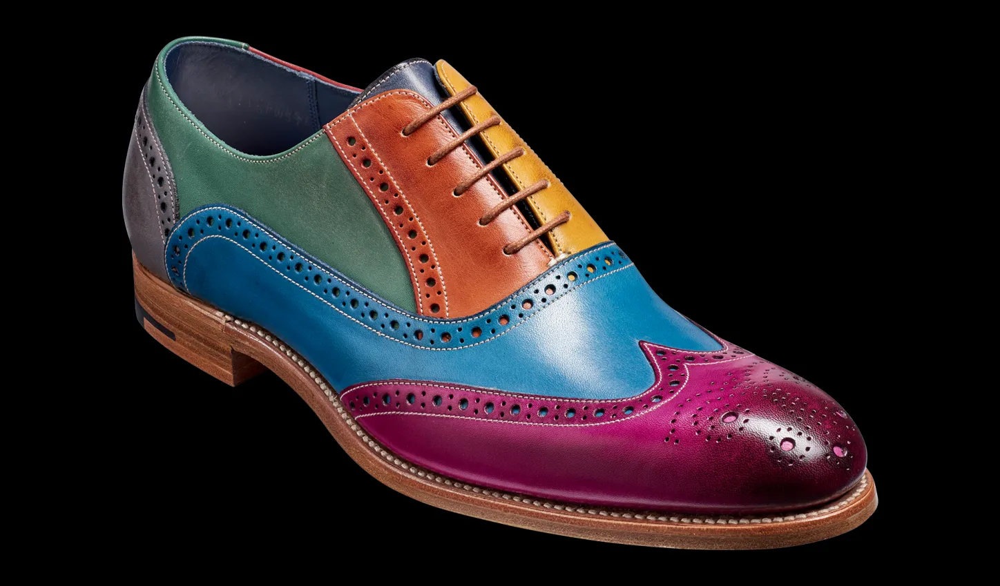 New Valiant Multi - Multi Coloured Mens Brogues | Mens Oxfords